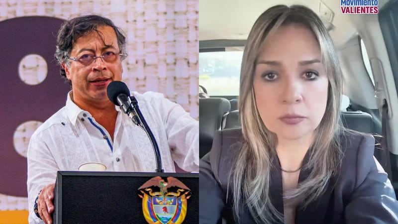 Vicky Dávila se enfureció con Petro por comentario sobre su familia: “Nadie de mi sangre ha estado en la cárcel”