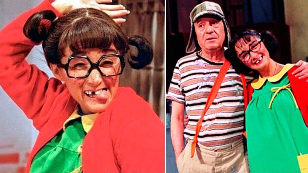 "La chilindrina" es uno de los personajes más populares de 'El chavo del 8'
