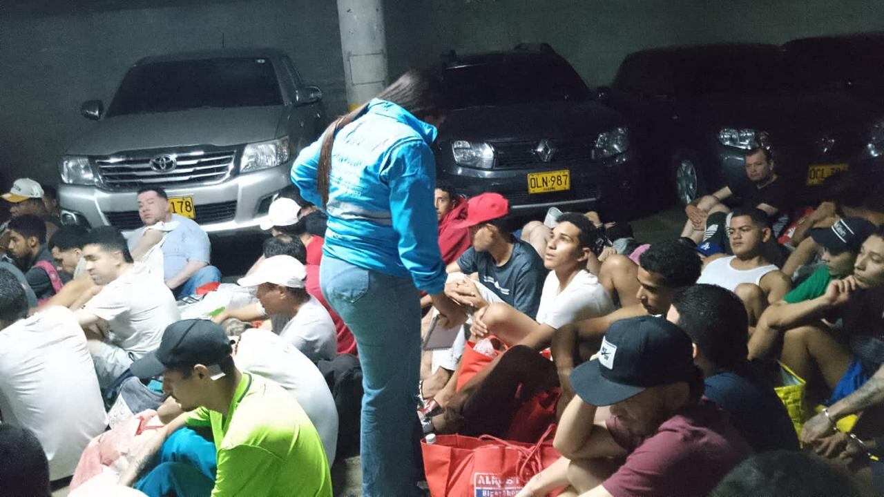 Hacinamiento en la Sijín en Medellín