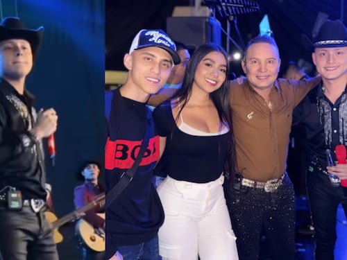 Miguel Ayala volvió a los escenarios tras estar 16 días secuestrado; lo hizo junto a su padre