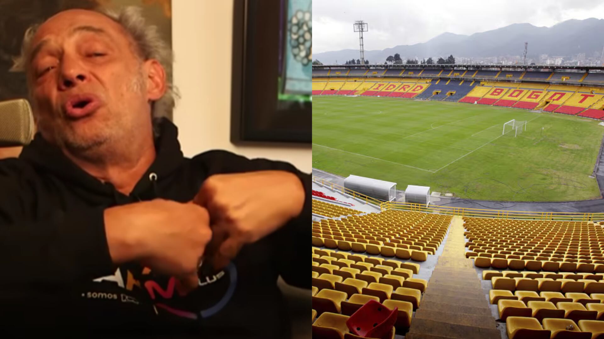El Campín de Bogotá fue tildado de "asqueroso" por Julio Correal