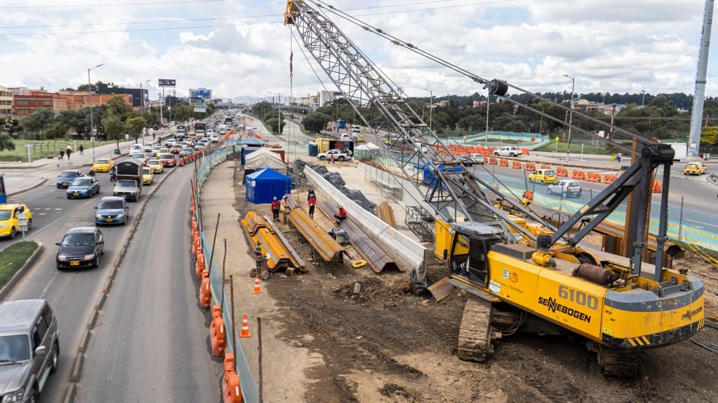 Así va en avance de las obras en Bogotá.