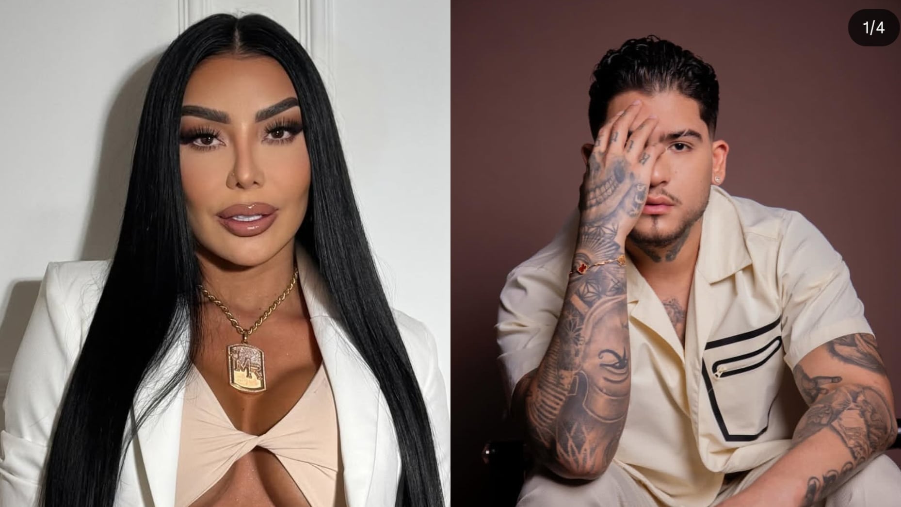 Foto de Marcela Reyes exesposa del cantante B-King hallado muerto en México.