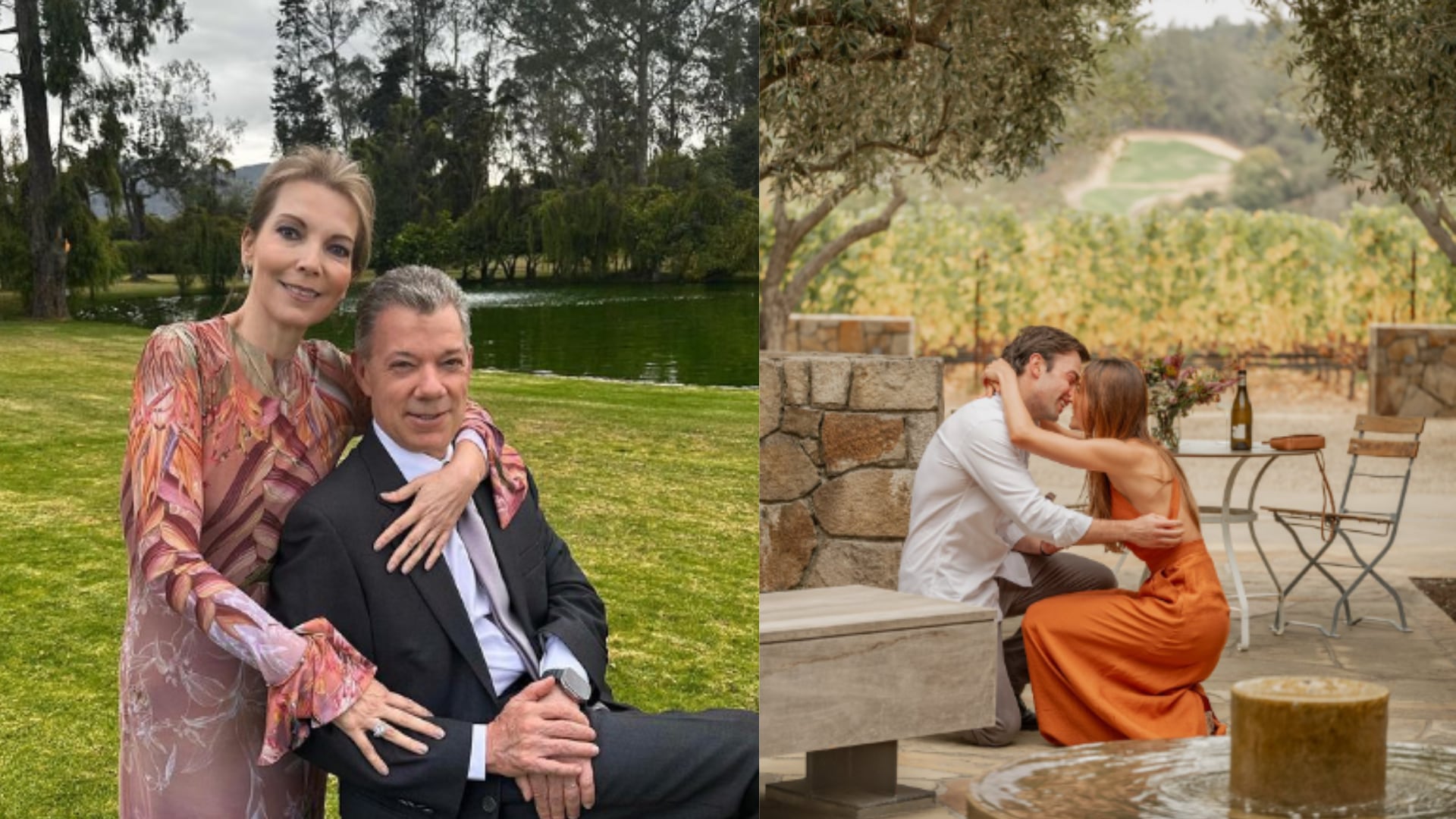 Así reaccionó 'Tutina' de Santos a la propuesta de matrimonio de su hijo a Gabriela Tafur