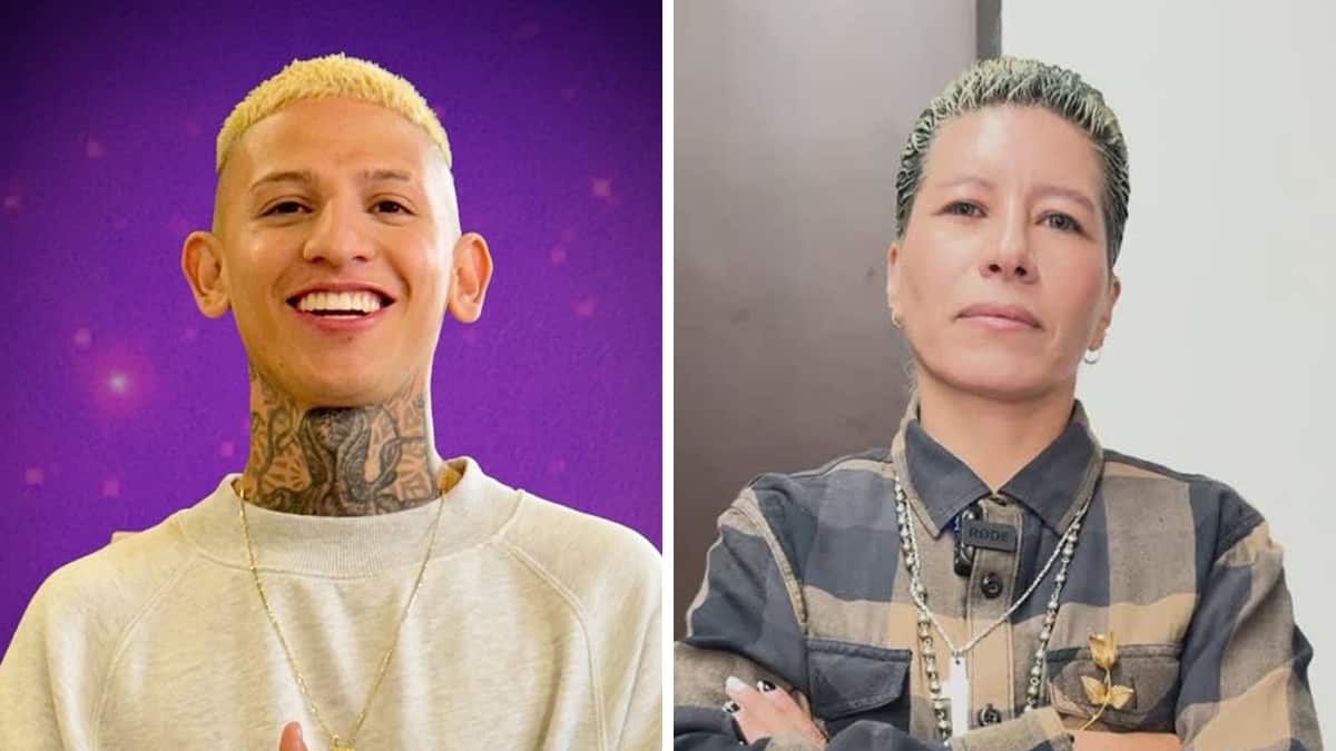 'La Liendra' y Lady Tabares desde las redes sociales del canal RCN