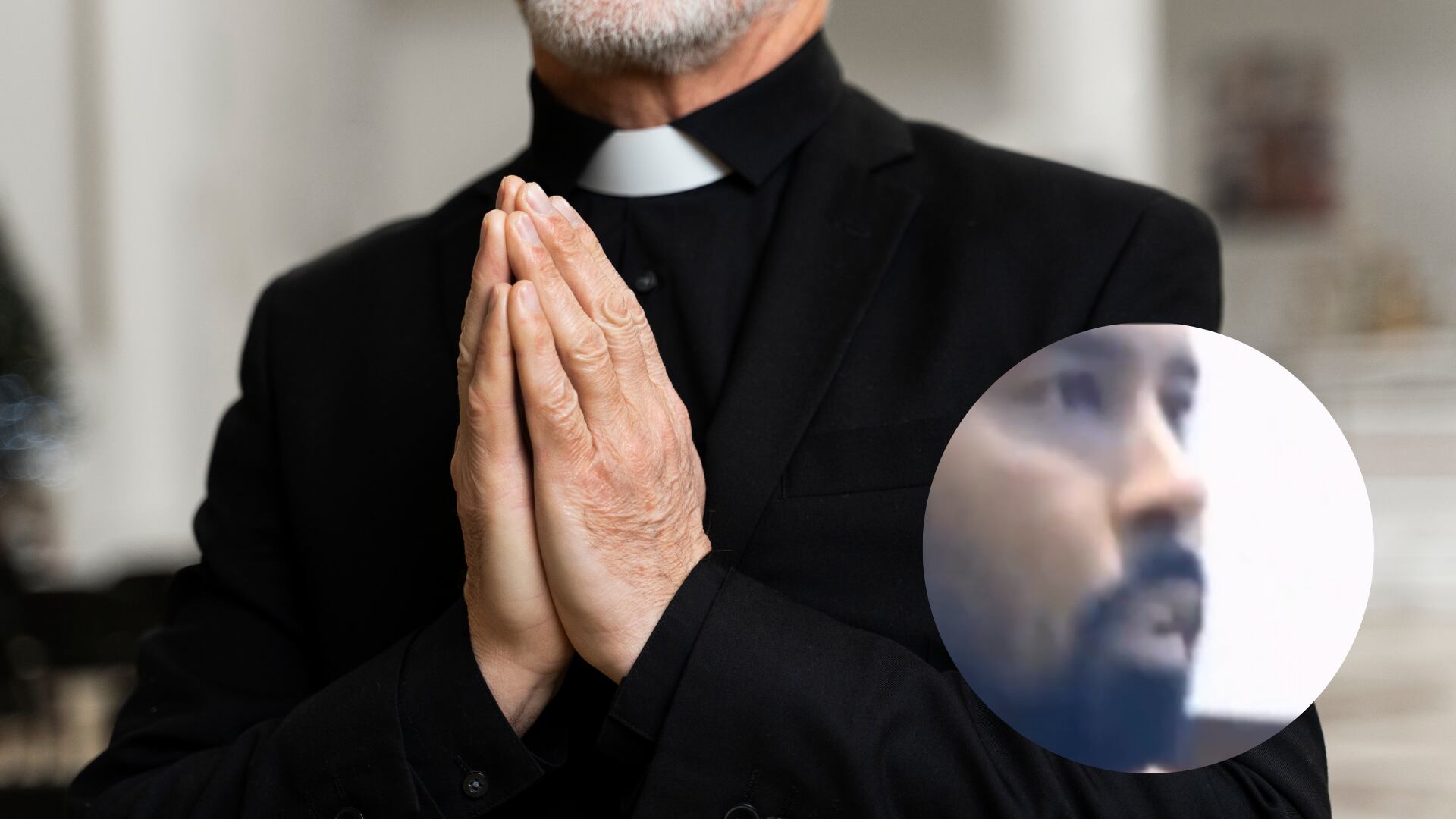 Padre iglesia en Brasil