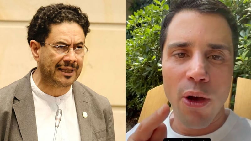Cepeda se enfureció con Tomás Uribe y lo llamó “sobrino del jefe del grupo paramilitar Los 12 Apóstoles”