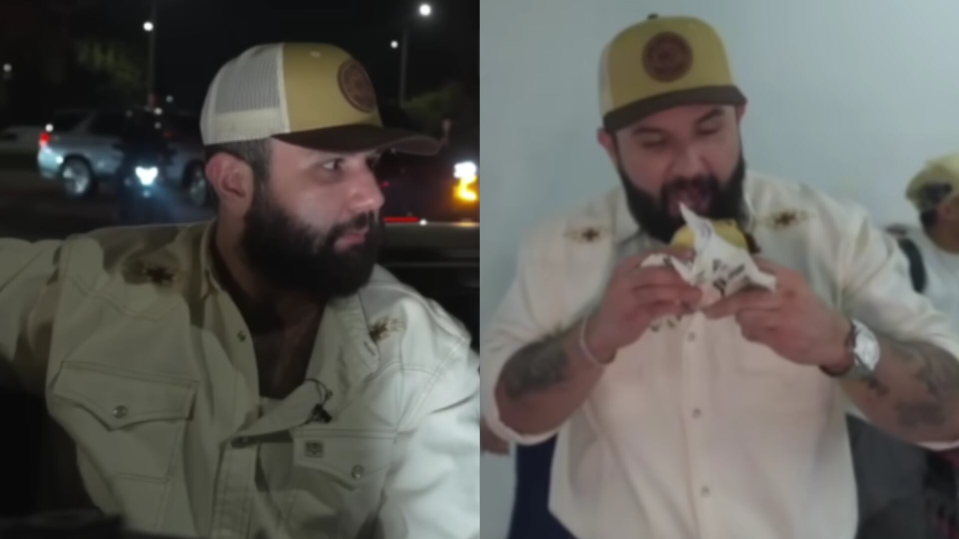 Carin León y WestCol estuvieron en el sur de Bogotá comiendo