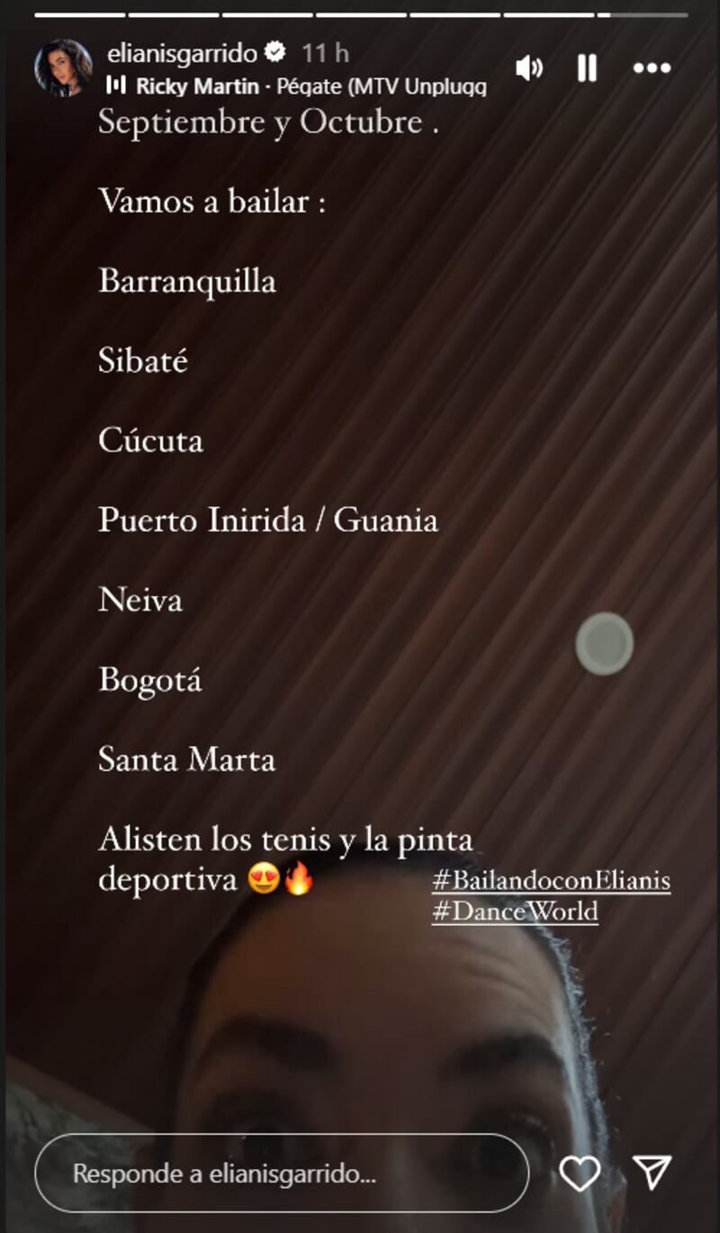 Elianis llevará su escuela de baile a varias ciudades de país