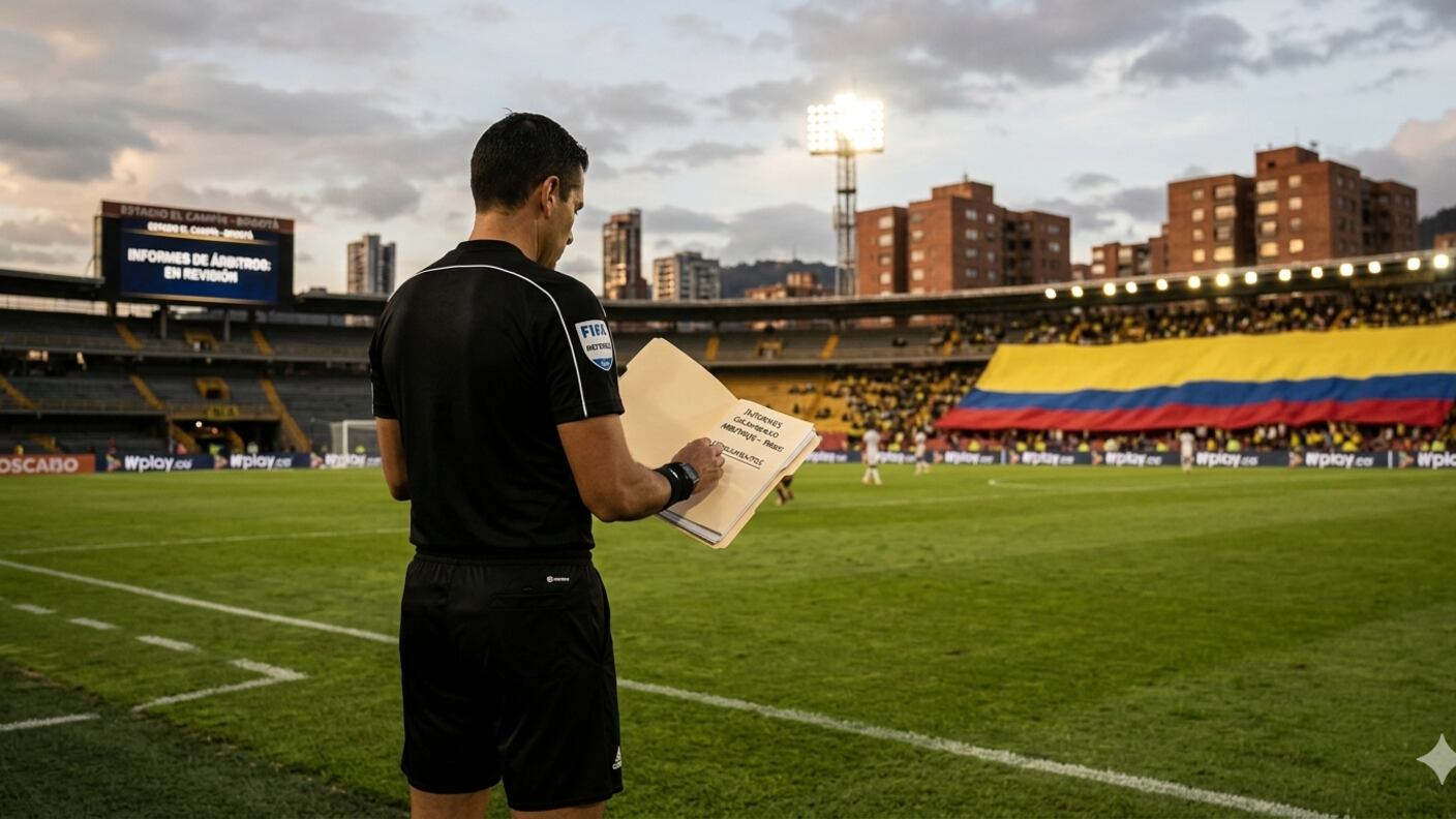 Árbitro colombiano tendría documentos que destaparían una ‘olla podrida’ sobre supuestos pagos