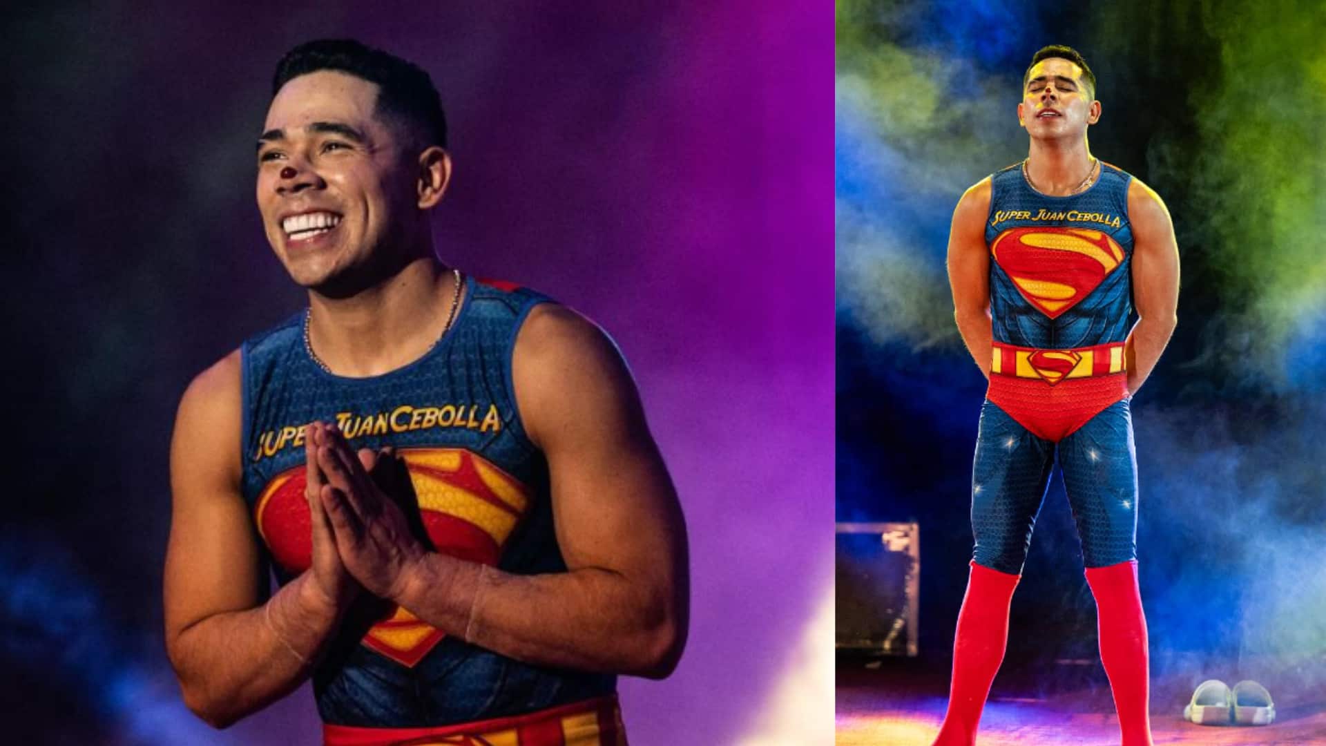 Juan Cebolla del Circo Hermanos Gasca se gastó una millonada en máquina para su salud