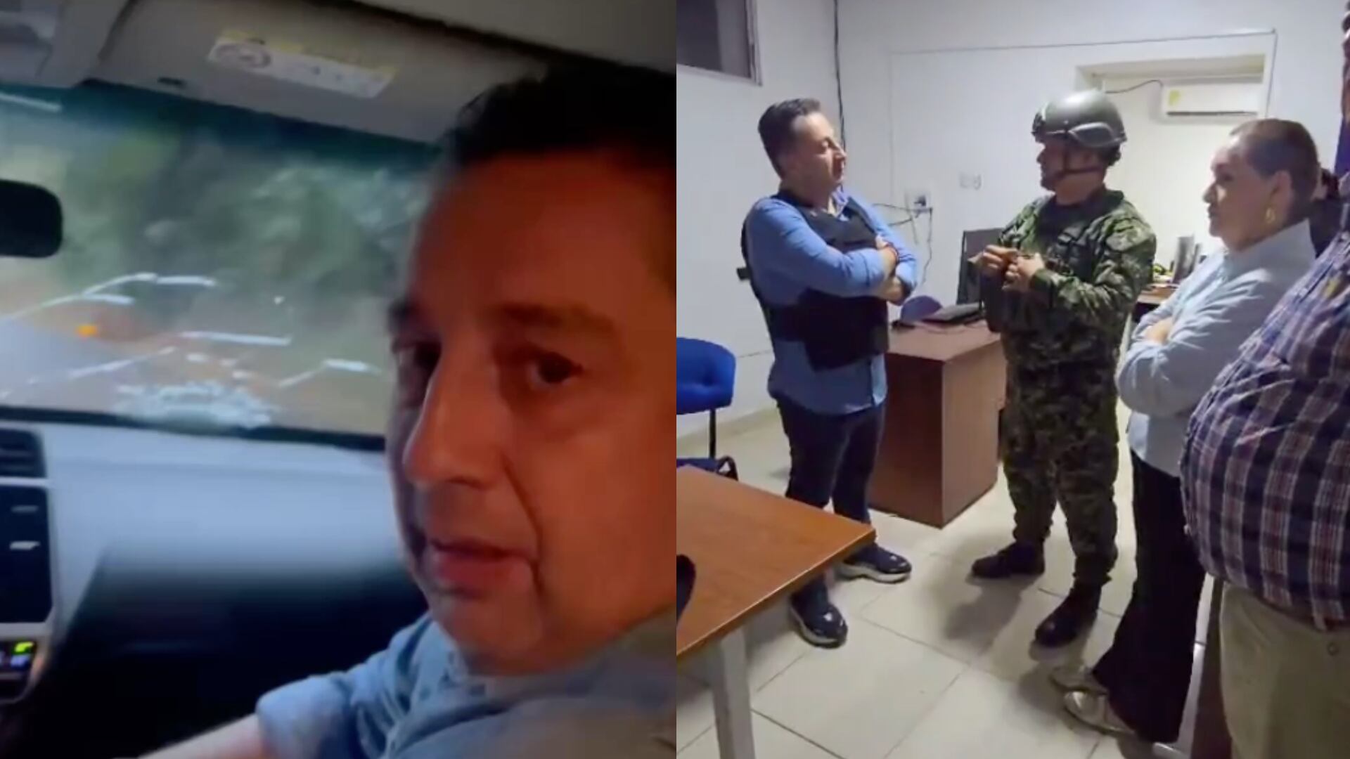 Atentado al Representante Julio César Triana en La Plata, Huila.