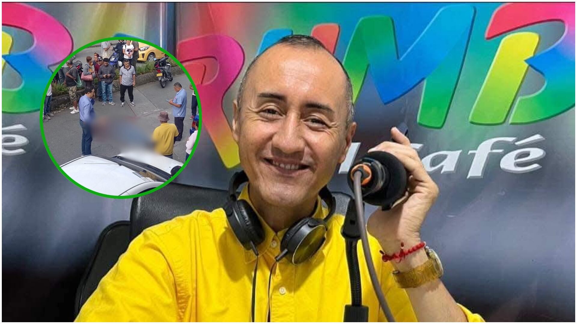 Asesinaron al periodista y excongresista Óscar Gómez Agudelo tras ataque sicarial en Armenia (Redes sociales)