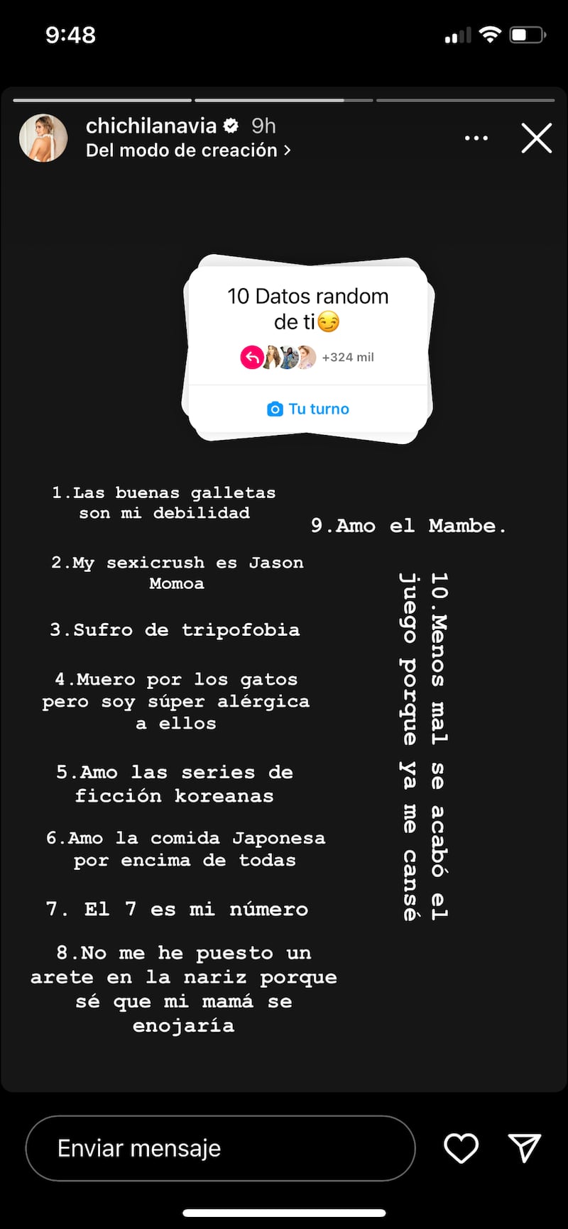 Chichila Navia confesó que sufre de atropofobia