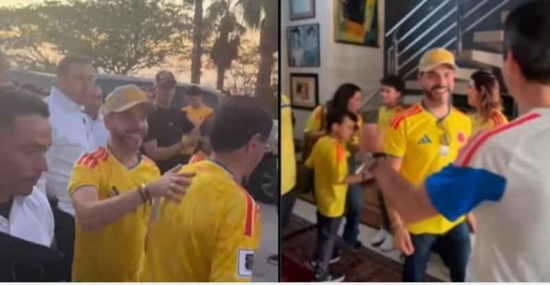 Foto entre aplausos y emoción: así festejó Abelardo de la Espriella los más de 10 millones de votos obtenidos.