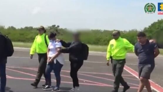 Foto capturan a implicados en caso de fleteo en Cundinamarca donde murió un fiscal.