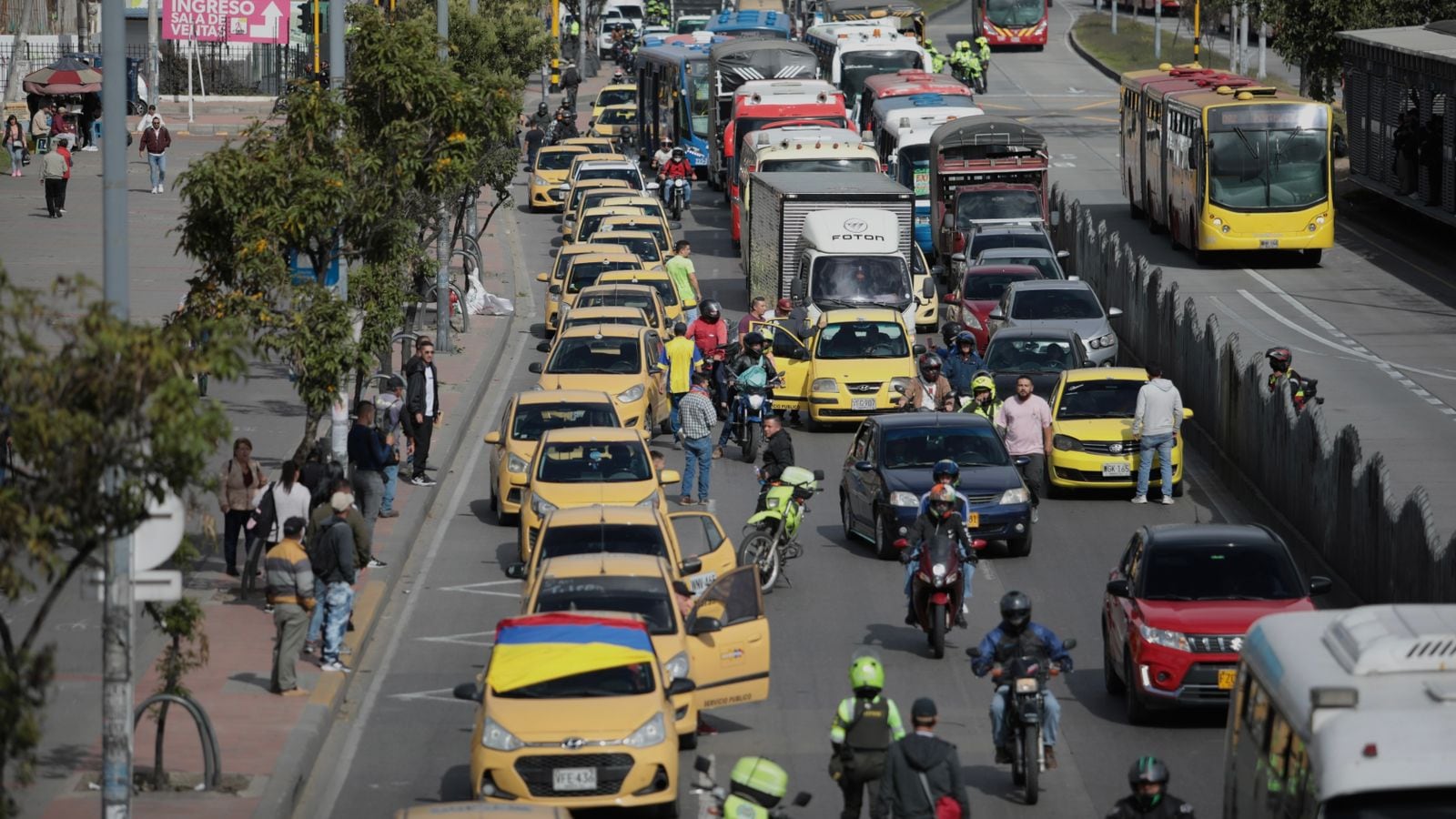 Caos en la movilidad 23 de julio de 2024