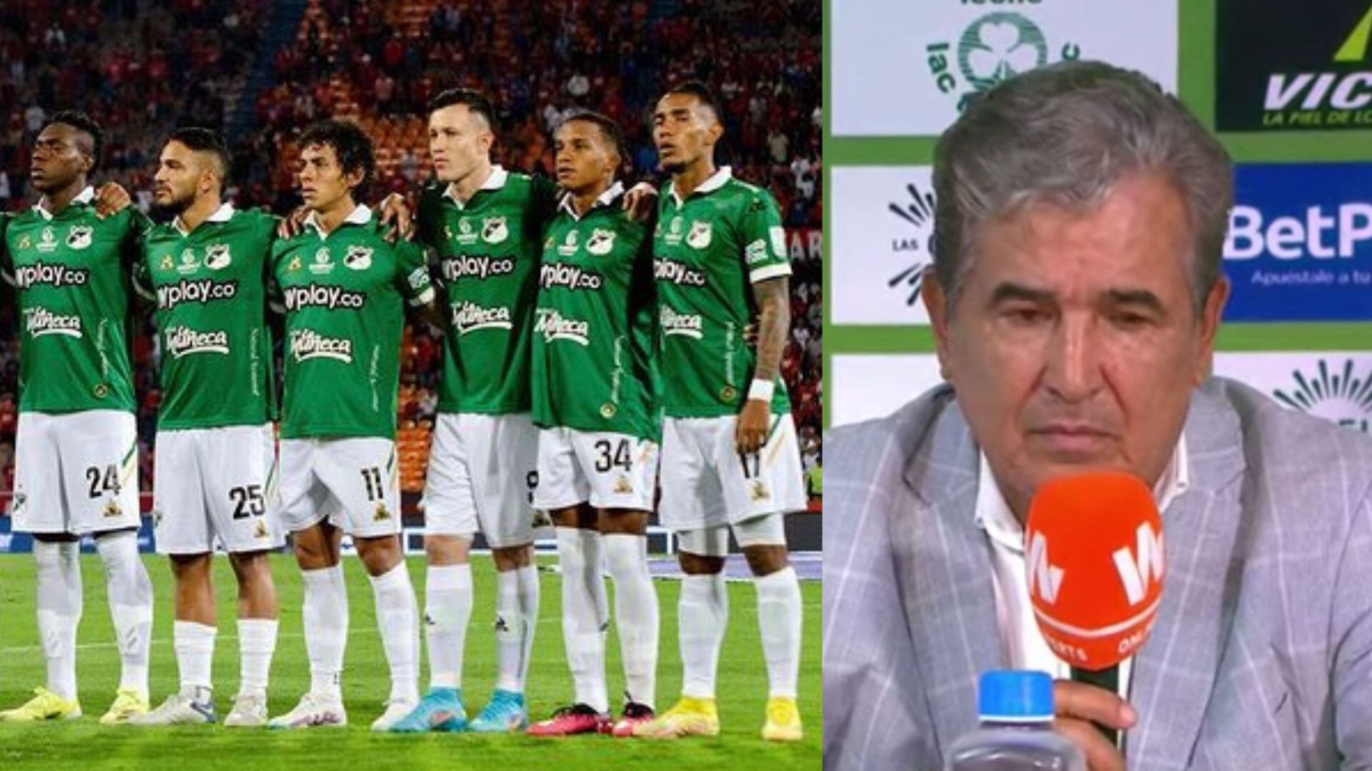 Jorge Luis Pinto aclaró supuesta pelea en camerino del Cali.