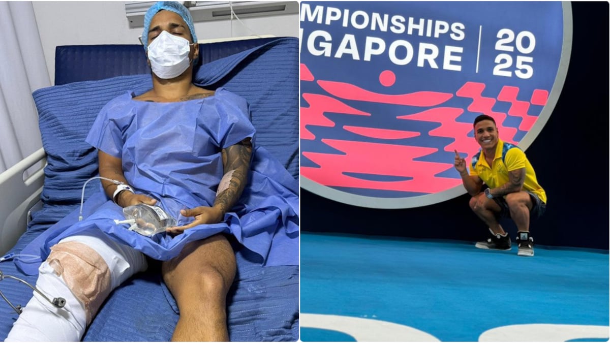 Carlos Serrano, nuevamente campeón mundial, pese a que hace poco le dijeron que ‘quizá no volvería a nadar’