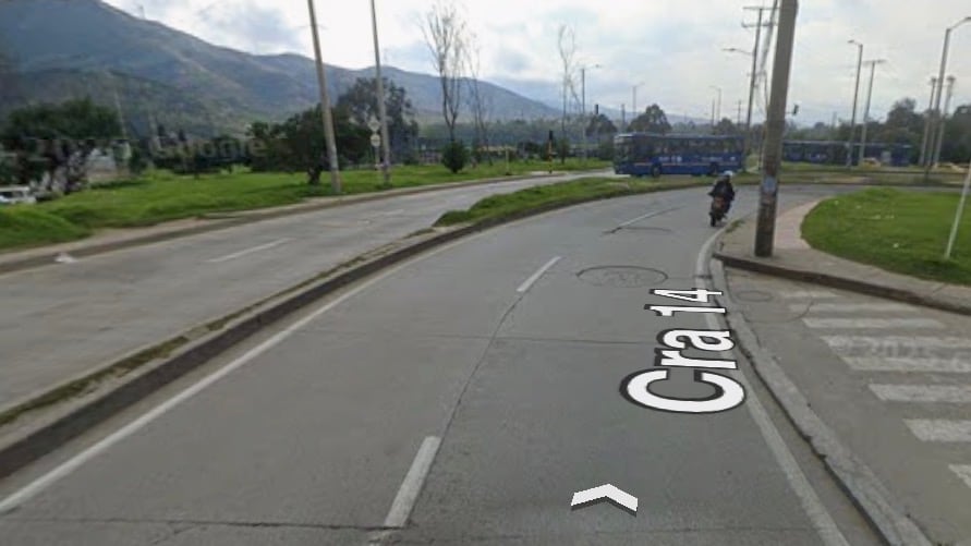 Accidente de tránsito en Bogotá