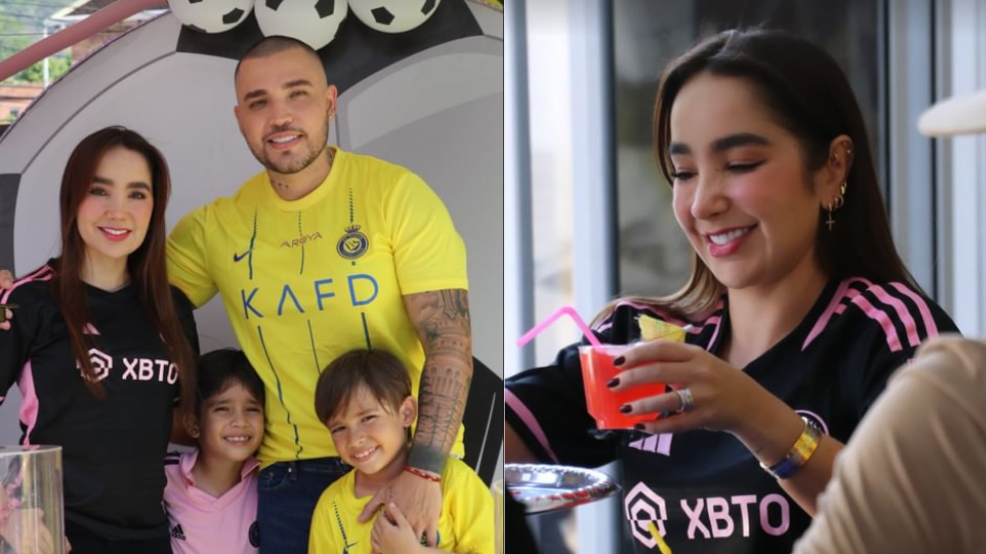 Paola Jara habría mostrado favoritismo a uno de los hijos de Jessi Uribe en su fiesta de cumpleaños