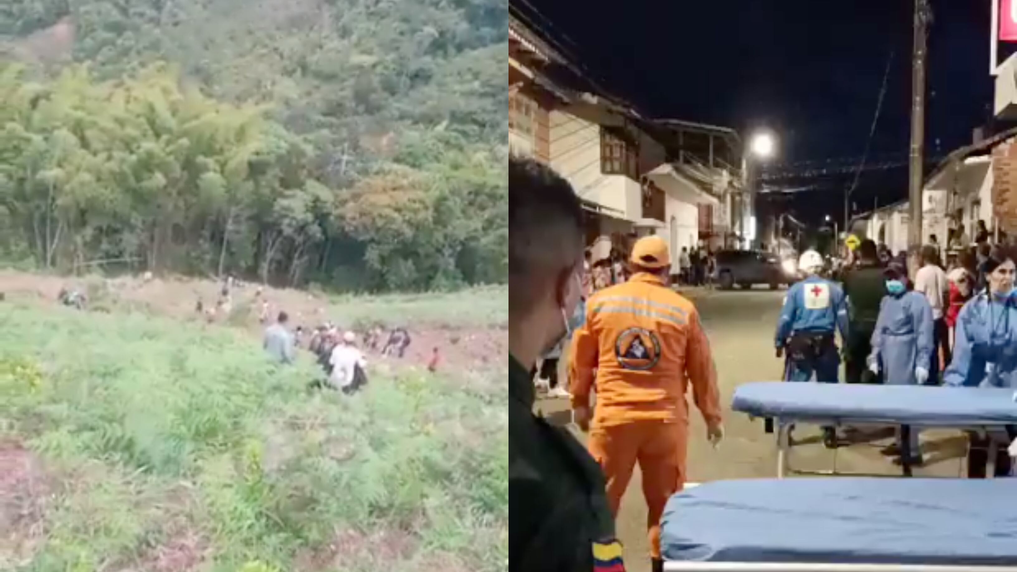Accidente de bus en Caloto, Cauca