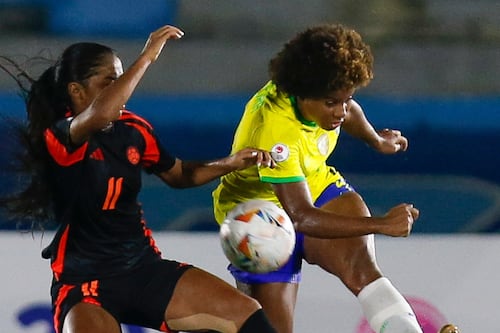 Jugadoras de la Selección Colombia no soportaron la provocación de las brasileñas y armaron tropel