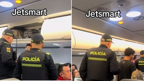 Por qué bajaron a joven de vuelo de JetSMART