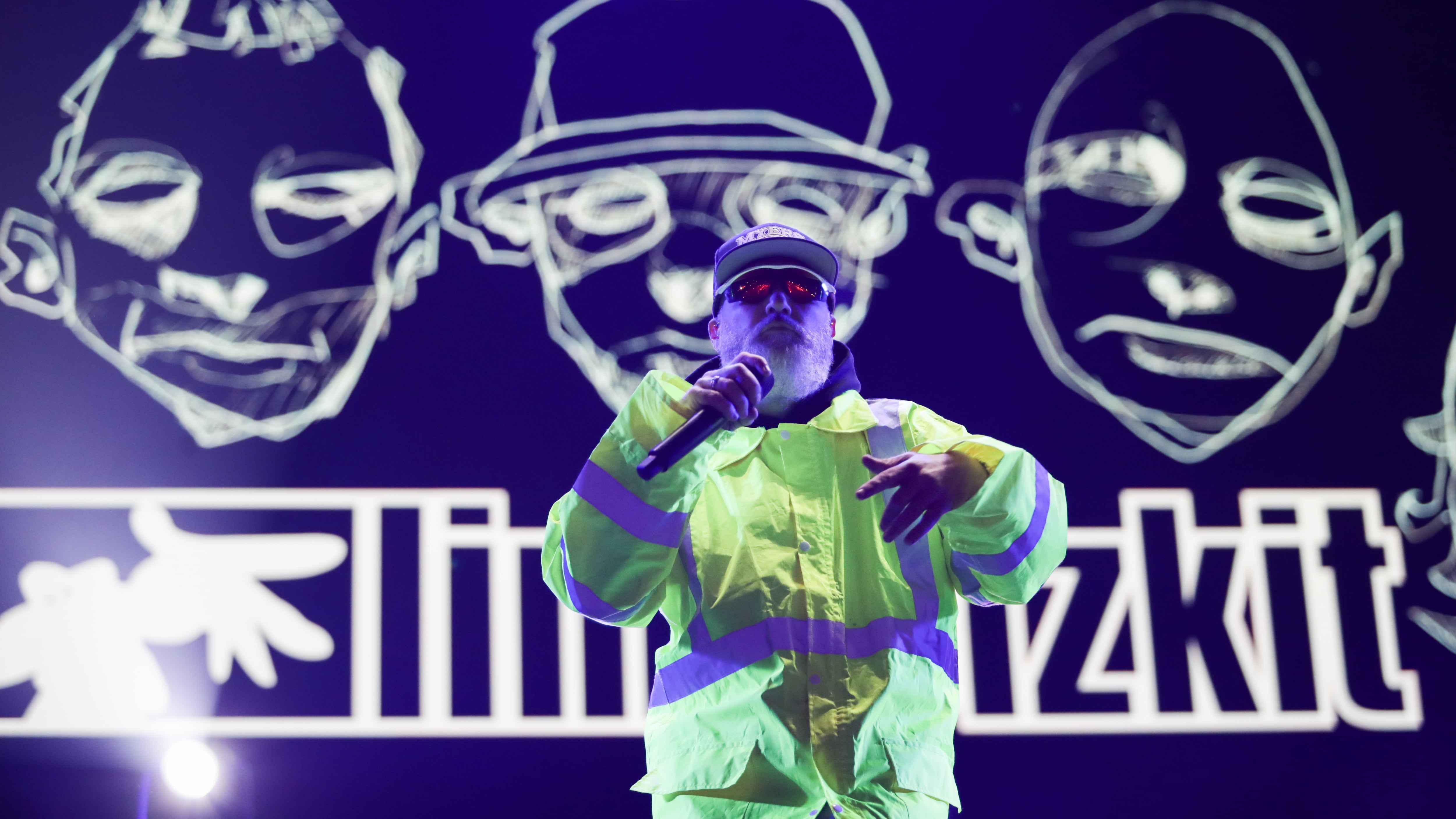 Limp Bizkit durante su presentación en el festival Estéreo Picnic en Bogotá