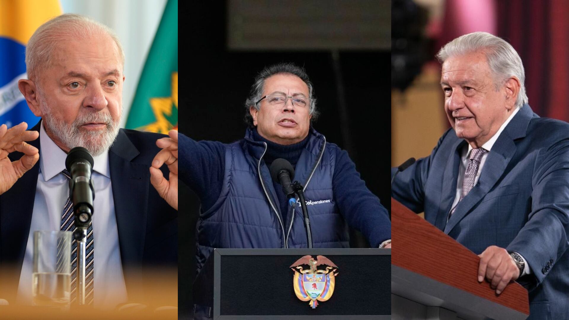 Gustavo Petro, Lula da Silva y López Obrador piden que se publiquen las actas electorales en Venezuela