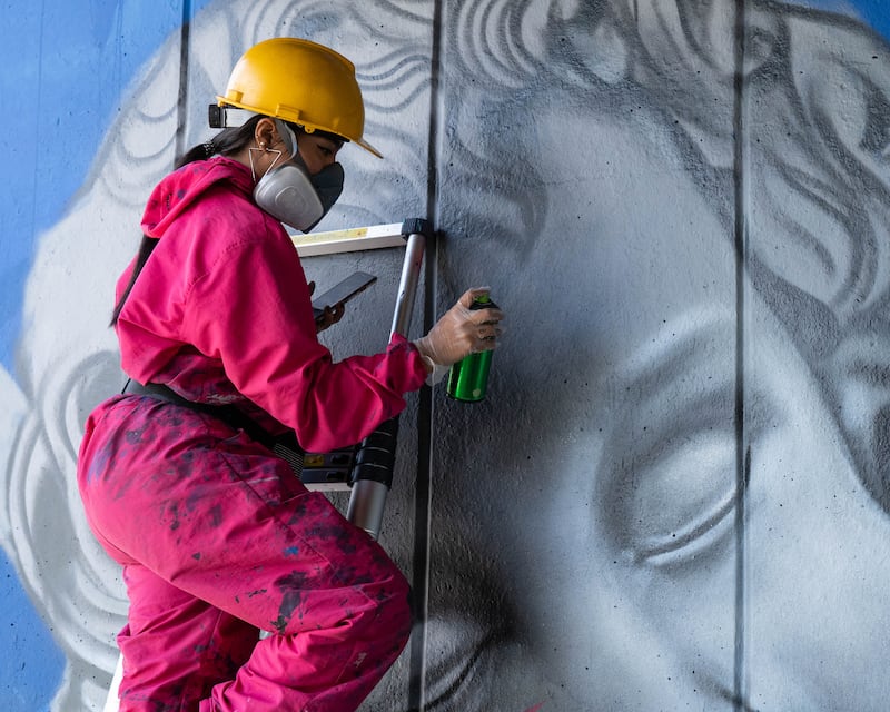 Agéndese para 40 horas de arte urbano en bogotá