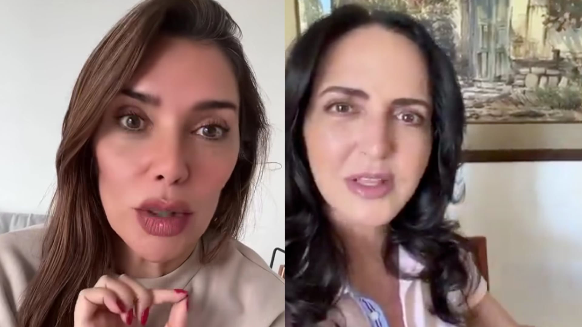 Mónica Rodríguez y María Fernanda Cabal