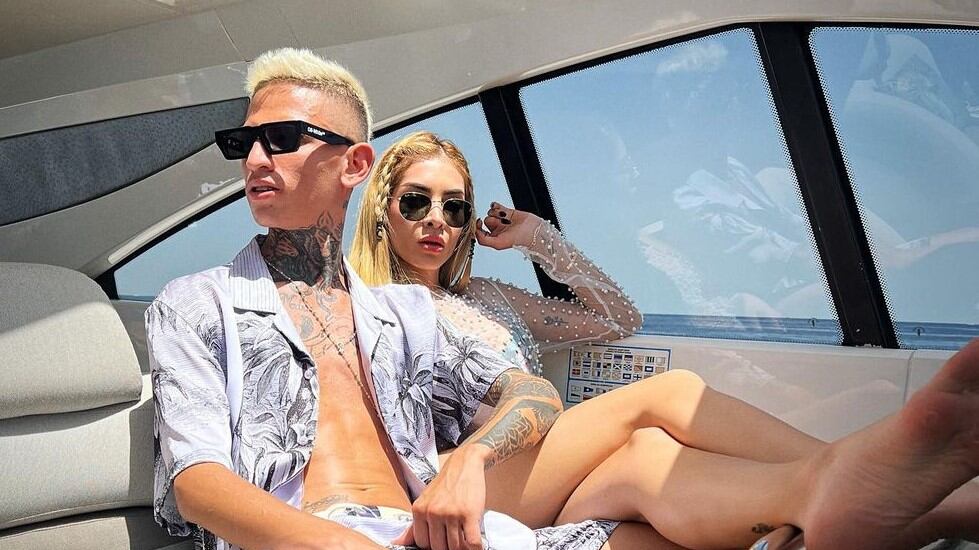 Los influencers La Liendra y Dani Duke salieron ilesos junto a sus demás acompañantes, pues algo leve.