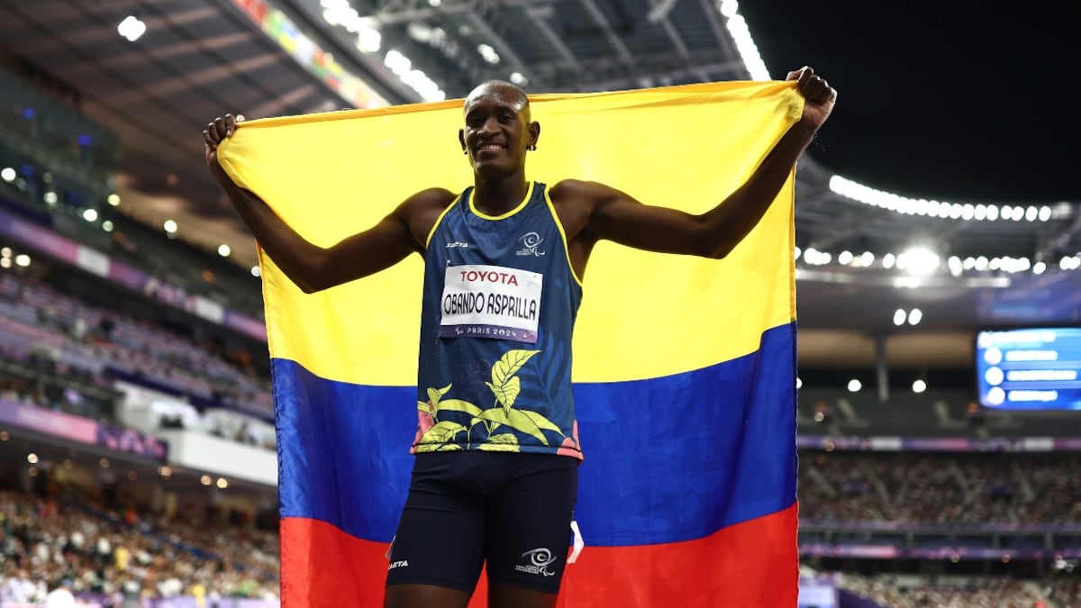 Jhon Obando le dio otro oro a Colombia en los Juegos Paralímpicos París 2024