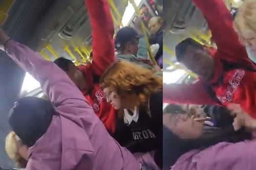 Mujeres protagonizaron fuerte pelea en Transmilenio; hasta sus amigas tuvieron que intervenir