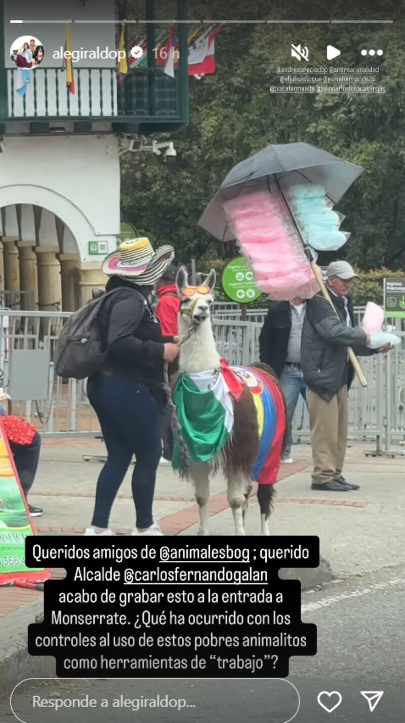 Alejandra Giraldo de Noticias Caracol le haló las orejas al alcalde Galán