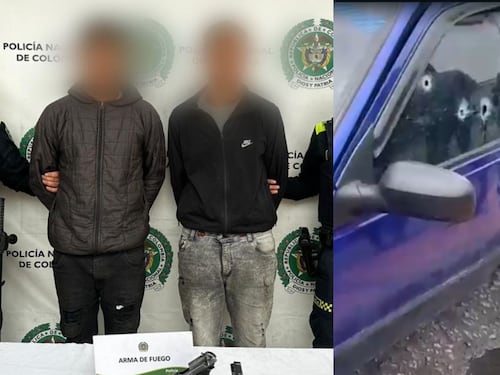 Sujetos que robaron a una mujer y dispararon contra un vehículo terminaron capturados en Kennedy