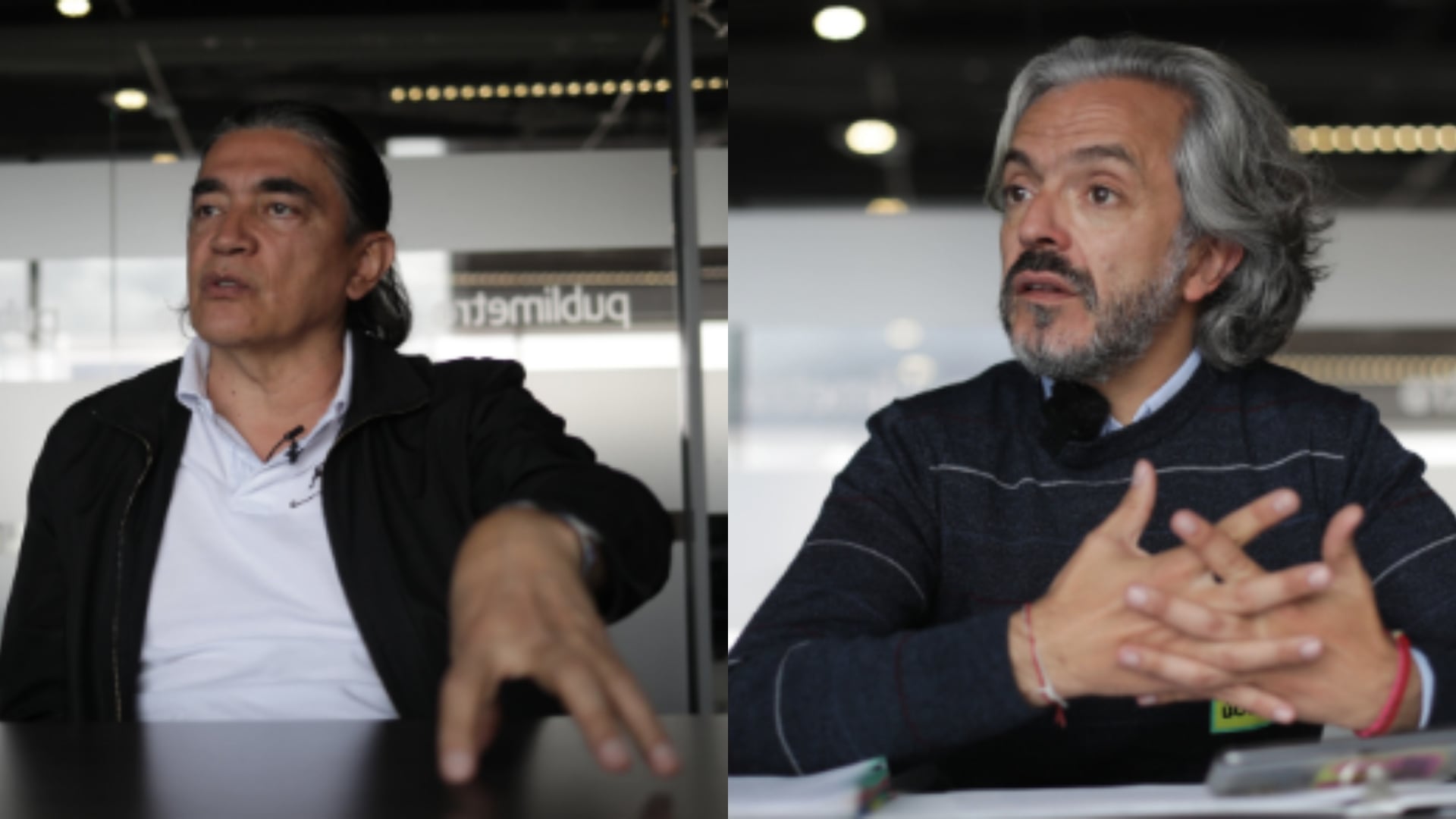 Gustavo Bolívar le hizo guiño a Juan Daniel Oviedo por sus votos en la consulta interpartidista.