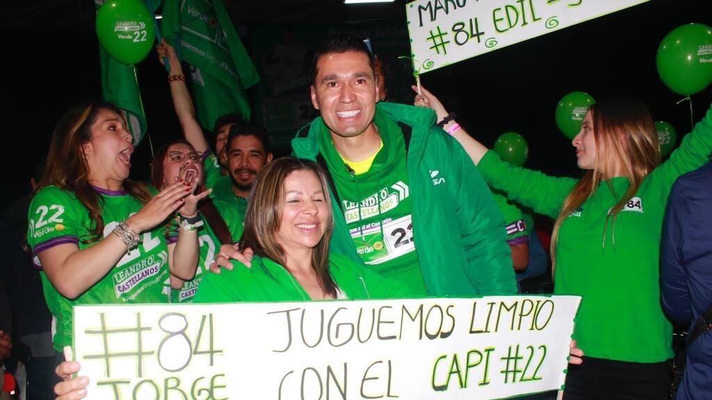 Leandro Castellanos en el Concejo Bogotá