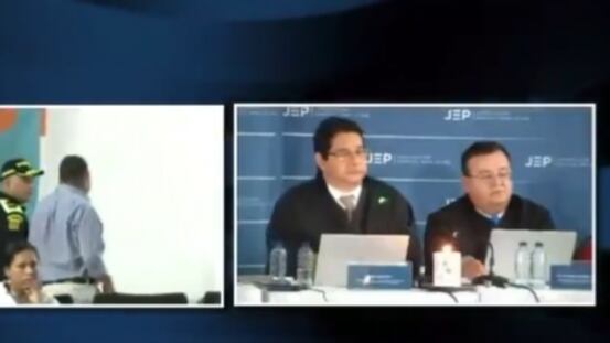 Momentos del arresto del alcalde de Aguachica, Cesar por no proteger restos de desaparecidos.