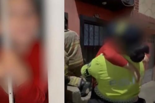 Video: Policía de Bogotá rescata a dos niños presuntamente abandonados en Ciudad Bolívar
