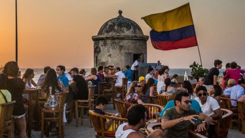 Café del Mar Cartagena.