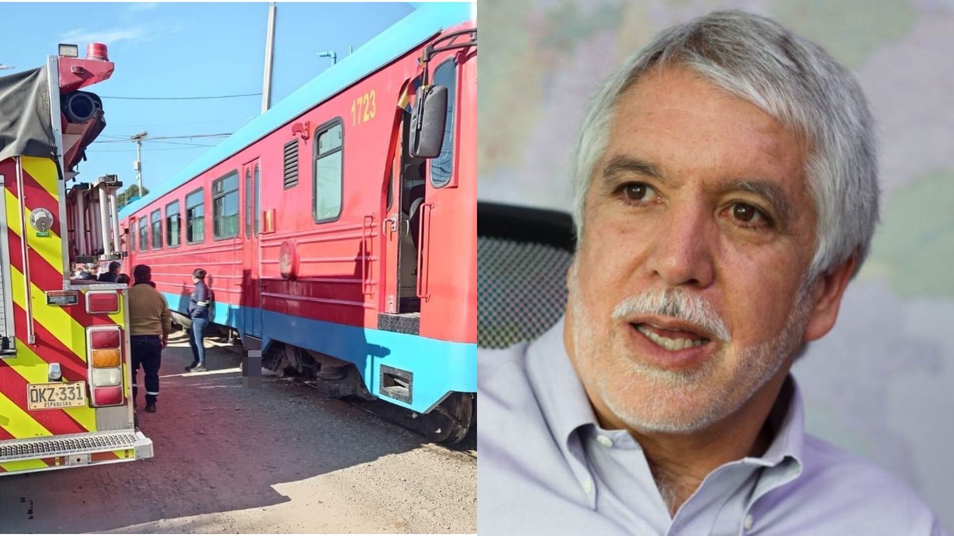 Enrique Peñalosa habla del accidente del Tren de La Sabana