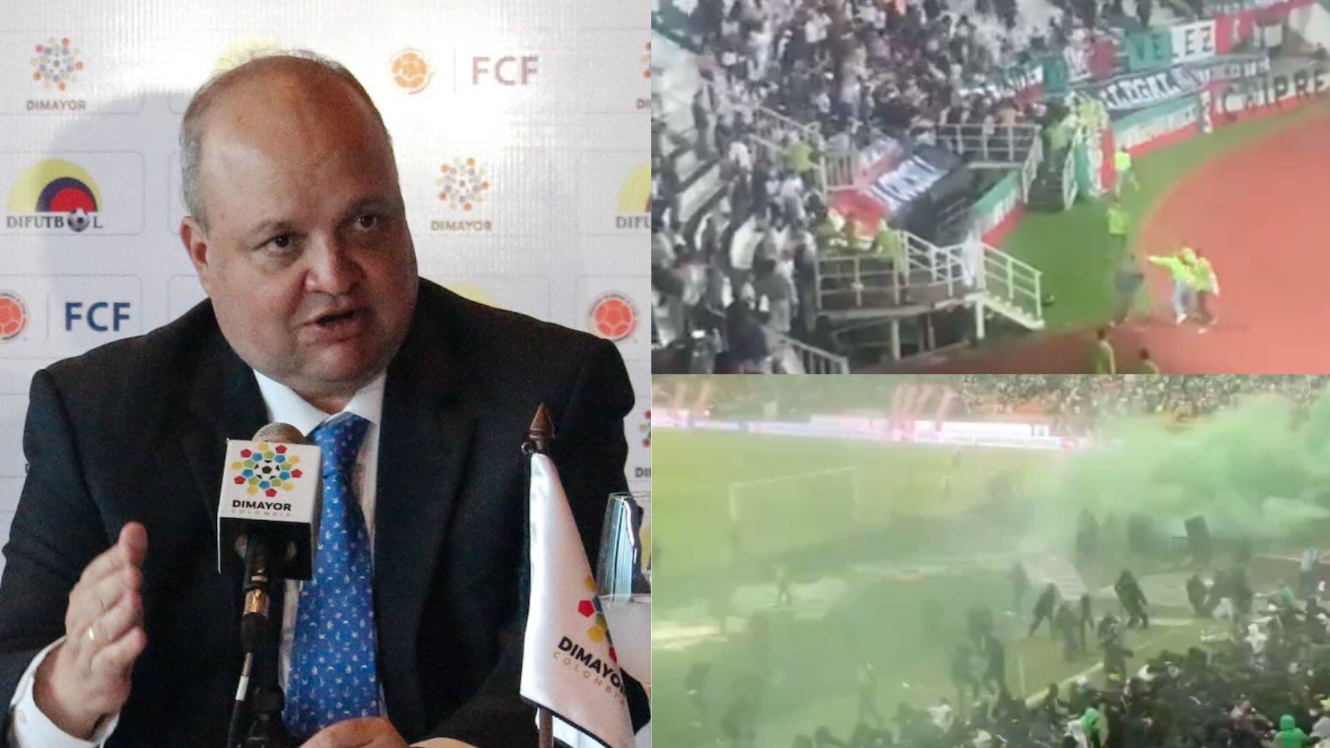 Jorge Enrique Vélez habló sobre los desmanes en Medellín y Manizales.