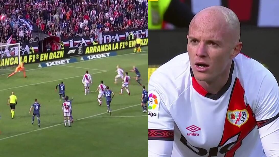 Penal fallado por el Rayo Vallecano