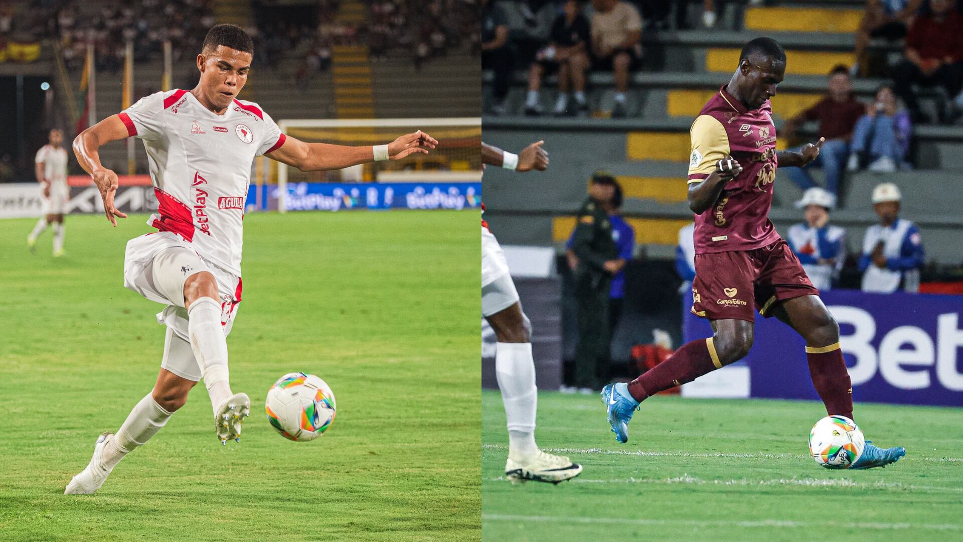 América y Tolima - Redes sociales de los equipos