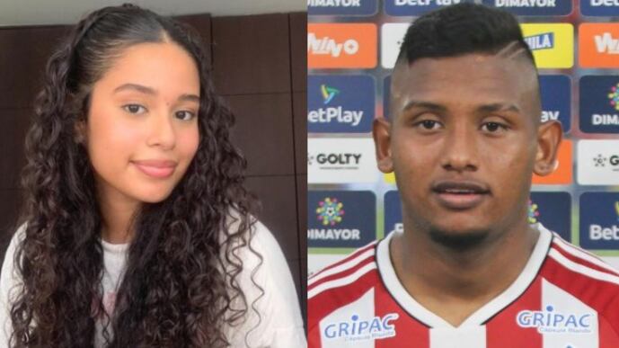 Ella es Valentina Aguas la creadora de contenido que no se dejó y denunció broma pesada de jugador de Junior.