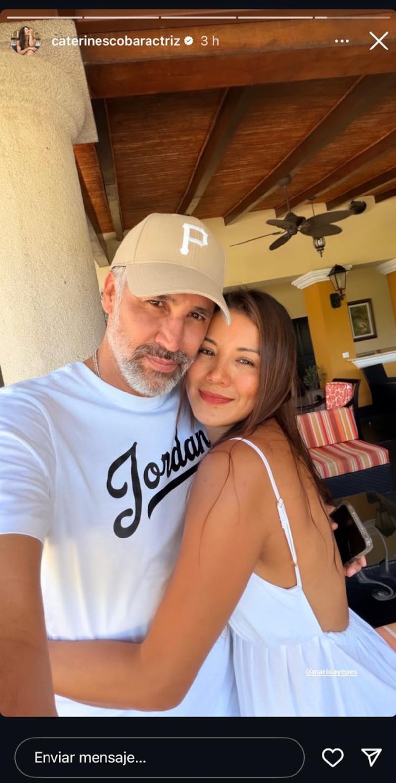 Caterin Escobar y Mario Alberto Yepes