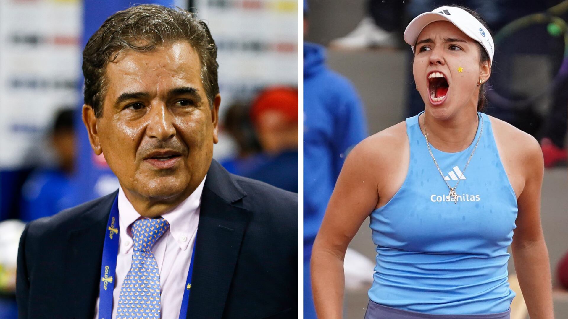 Jorge Luis Pinto defendió a María Camila Osorio de lo que le hizo la Federación Colombiana de Tenis