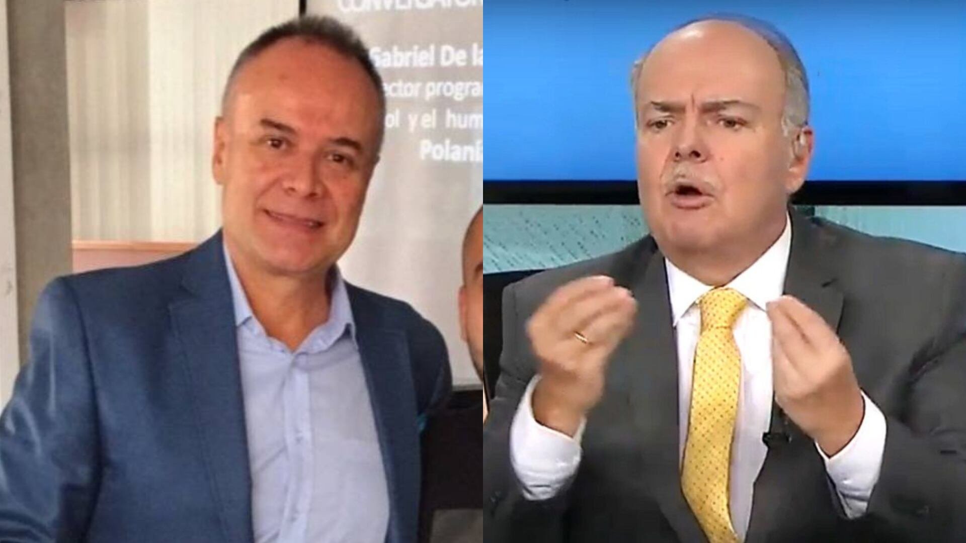 Iván Mejía y Tato Sanint - Fotos: Capturas de redes sociales